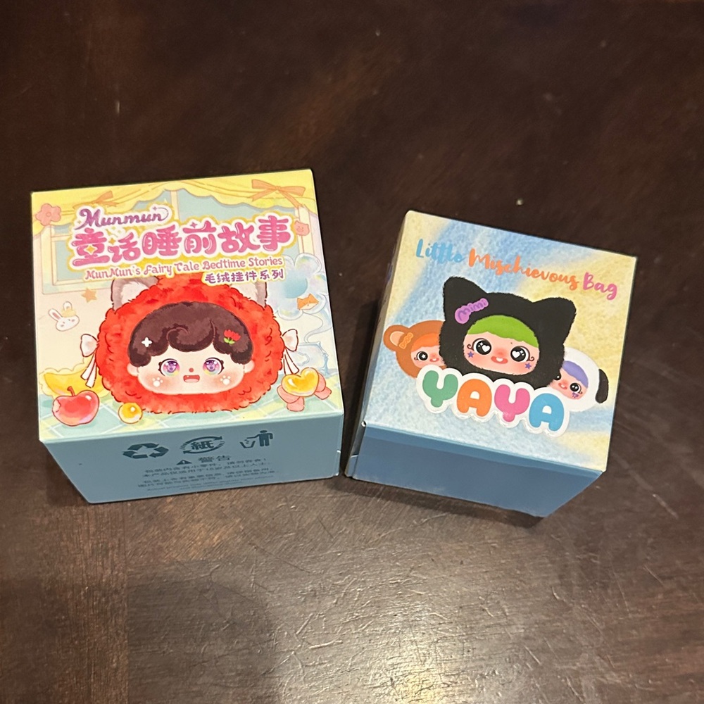 Munmun & Yaya Fairytale Bedtime Stories Cute Cartoon Character Boxes